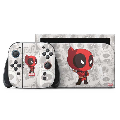 Marvel Deadpool Babypool Nintendo Skins